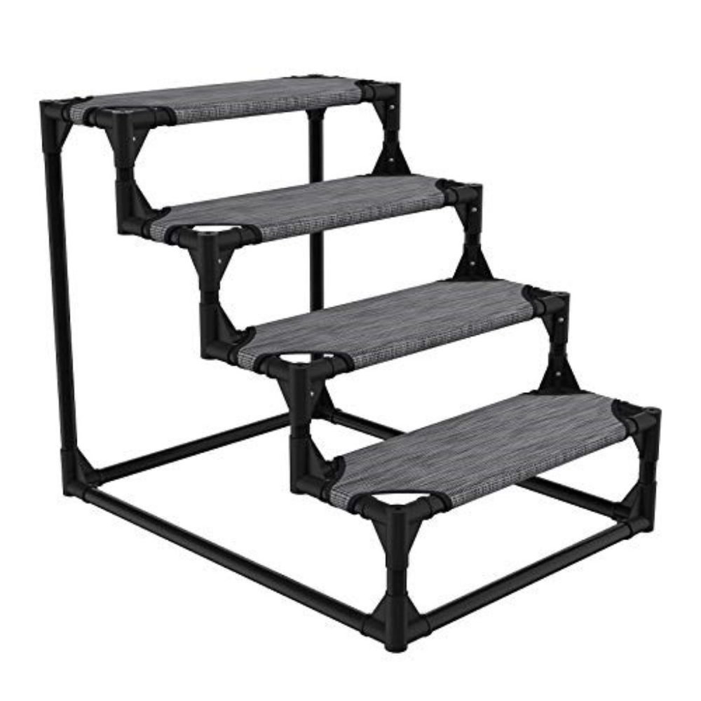 Veehoo Sturdy Pet Steps - Pet Stairs for Small Dogs and Cats